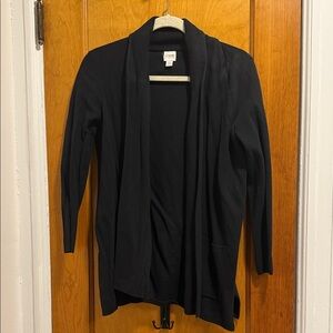 LOFT Elegant Black Cardigan